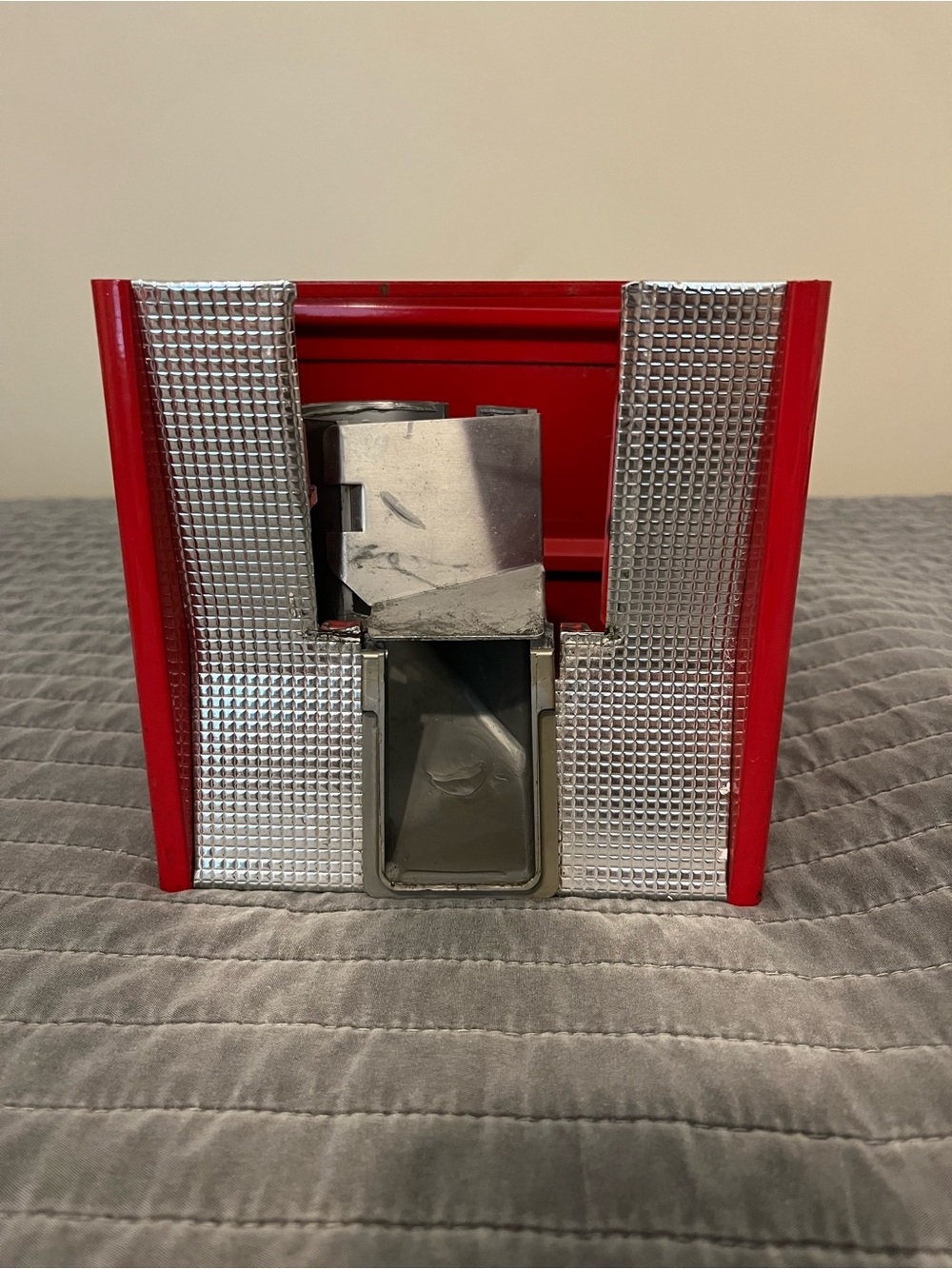 Northwestern Super 60 Main Mid Section Body Casing Middle Red & Gum Chute #1 - Picture 2 of 14
